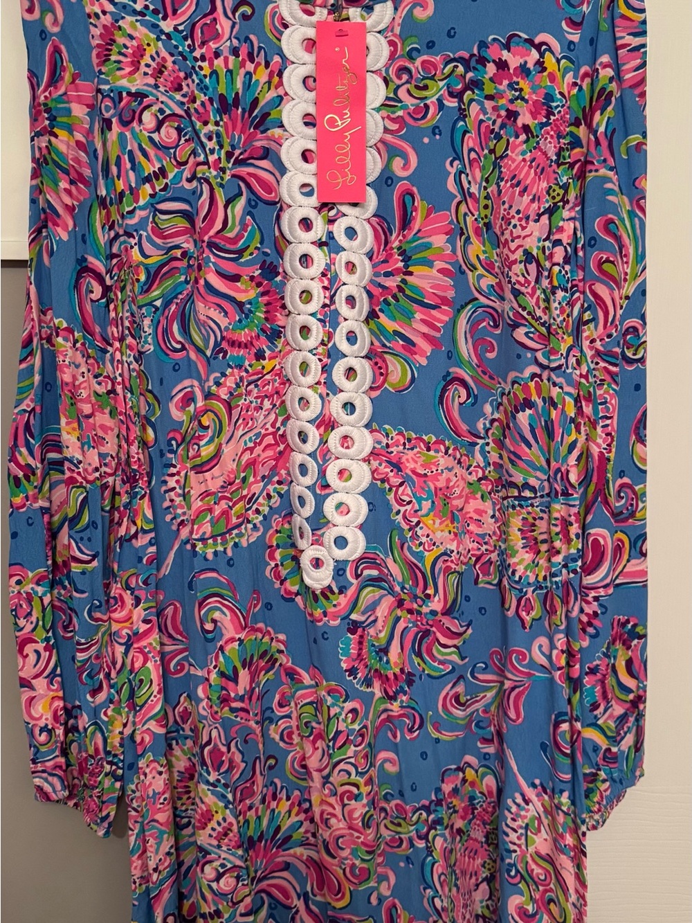 Lilly Pulitzer Conley dress mermaid grotto size 12